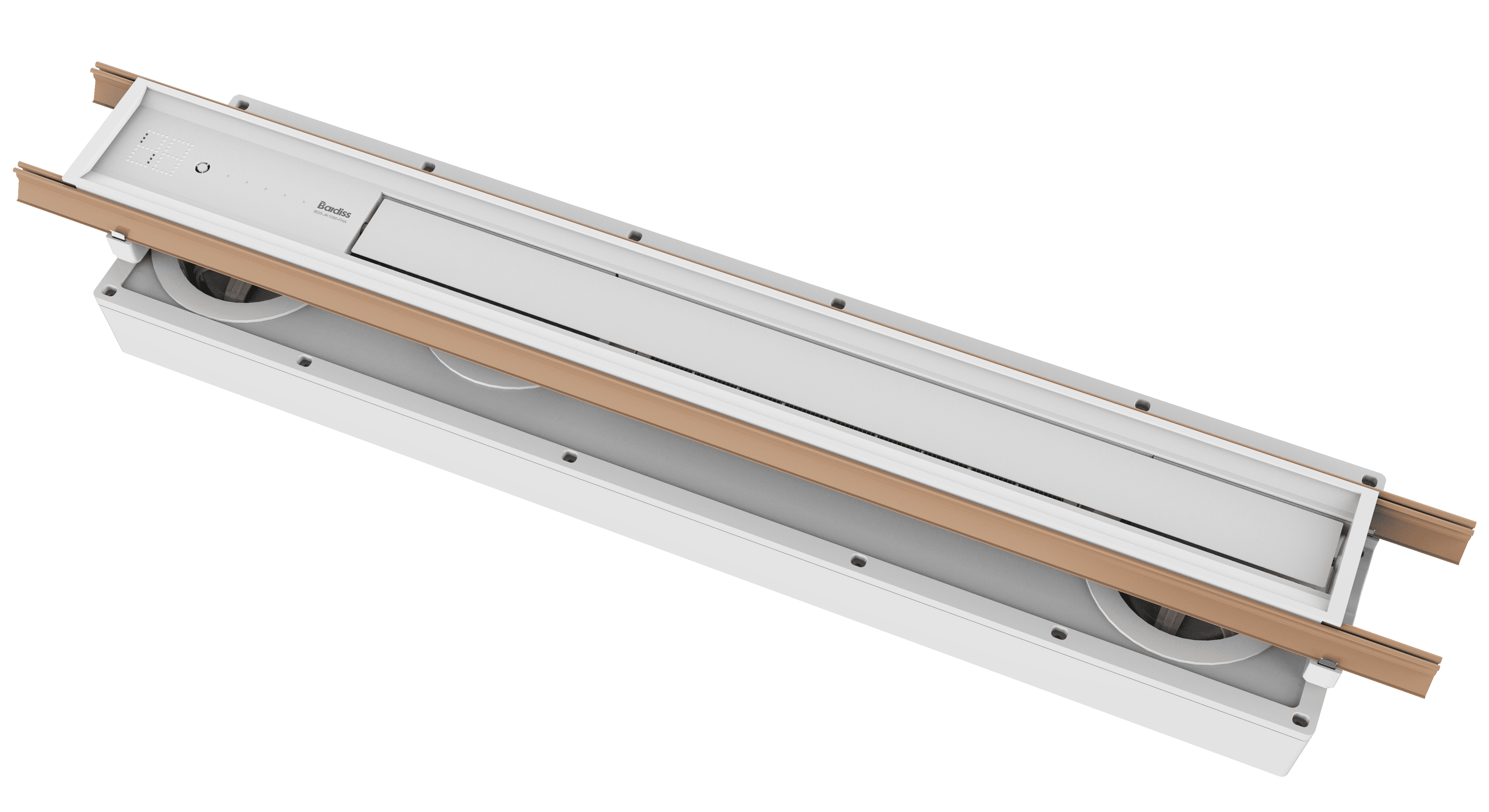 集成吊頂多功能電器BDS-JK1090-FHA-Y（100x900 風暖+換氣+吹風 ）效果圖